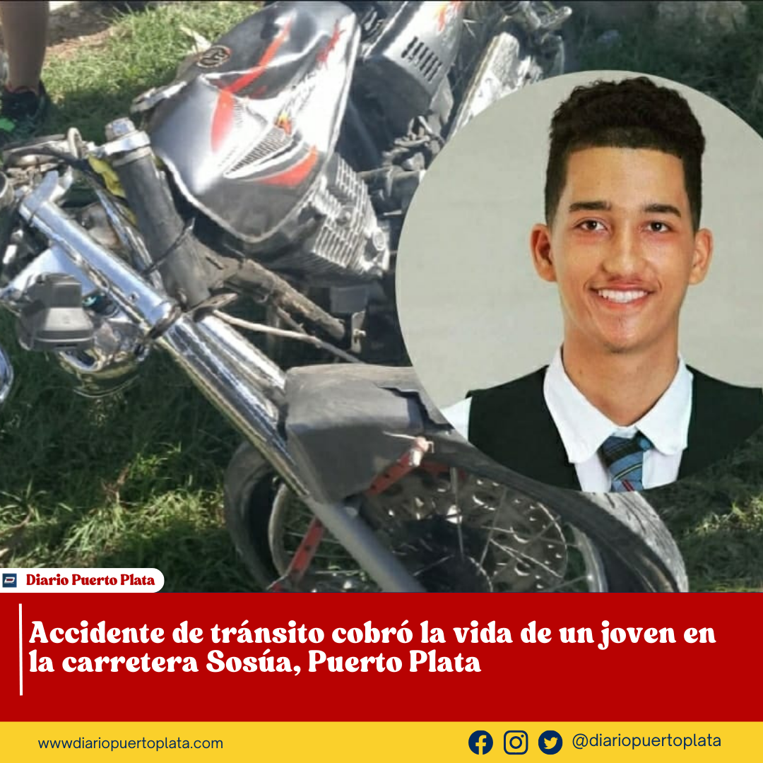 Accidente de tránsito cobró la vida de un joven en la carretera Sosúa ...
