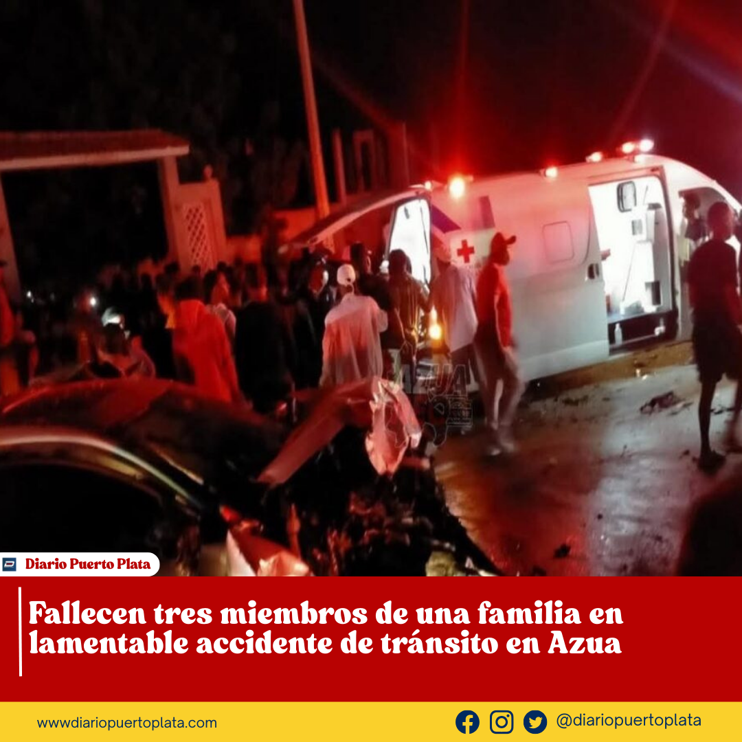 Fallecen tres miembros de una familia en lamentable accidente de ...
